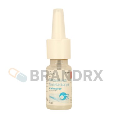 Metaspray Nasal Spray 100 MD 50 mcg Cipla