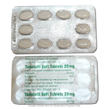 Tadalafil Soft 20mg Aurochem Pharmaceuticals