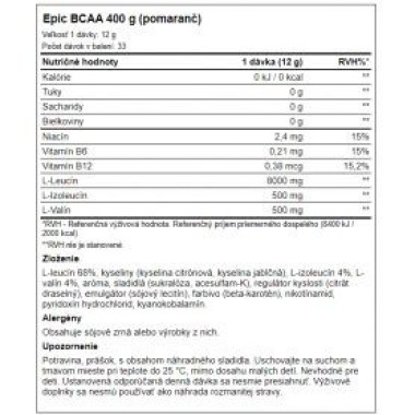 Peak Performance - Epic BCAA 400 g Peak Performance