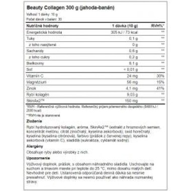 Weider Beauty Collagen strawberry-banana 300 g Weider