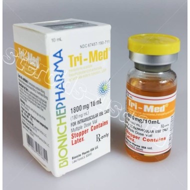 Tri-Med Bioniche Pharmacy (3 Trenbolones) 10ml (180mg/ml) Bioniche Pharmaceuticals